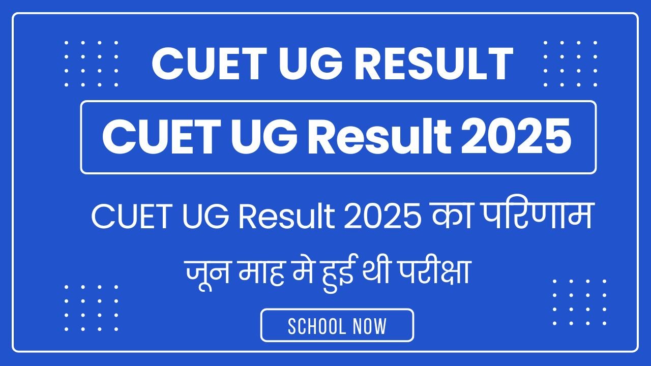 CUET UG Result 2025